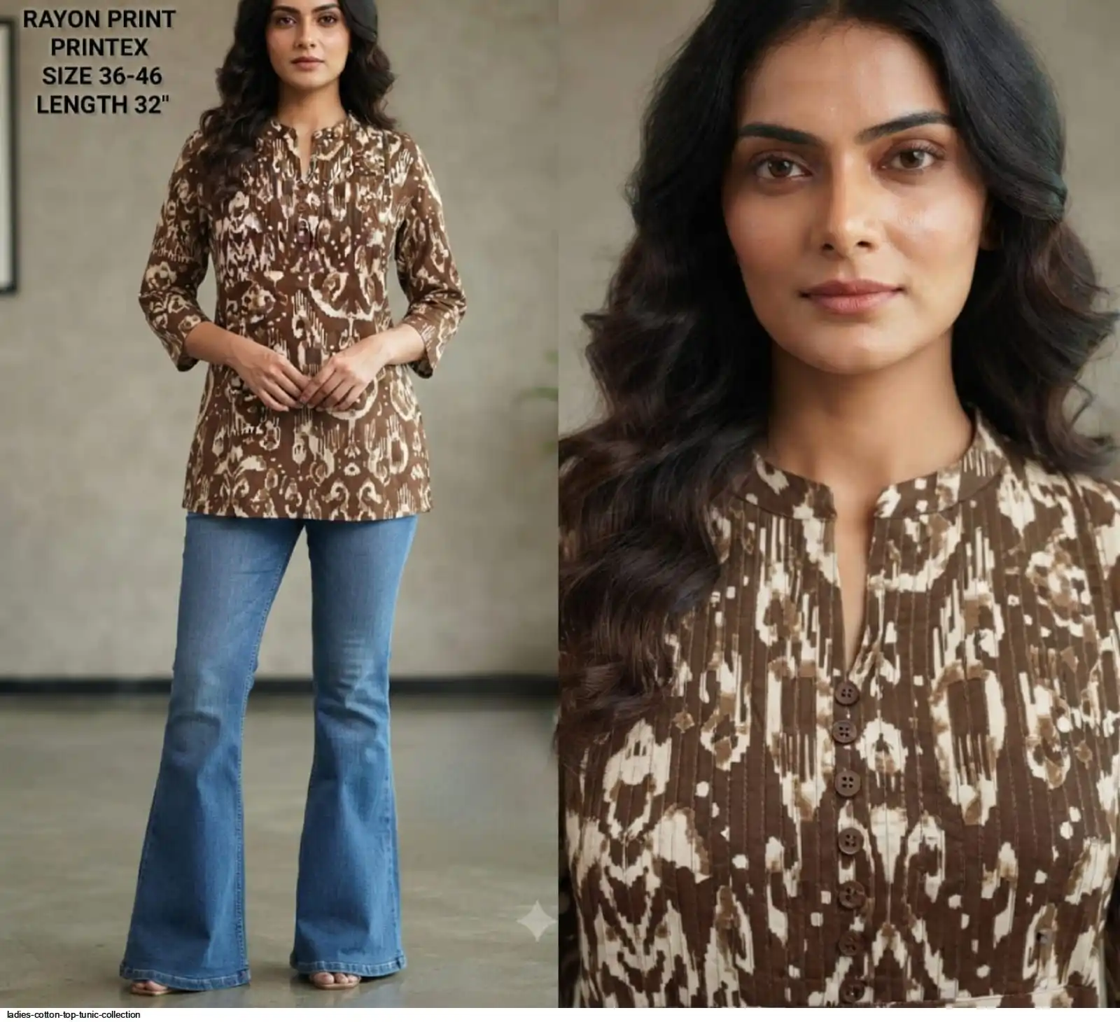 LADIES COTTON TOP TUNIC COLLECTION 17