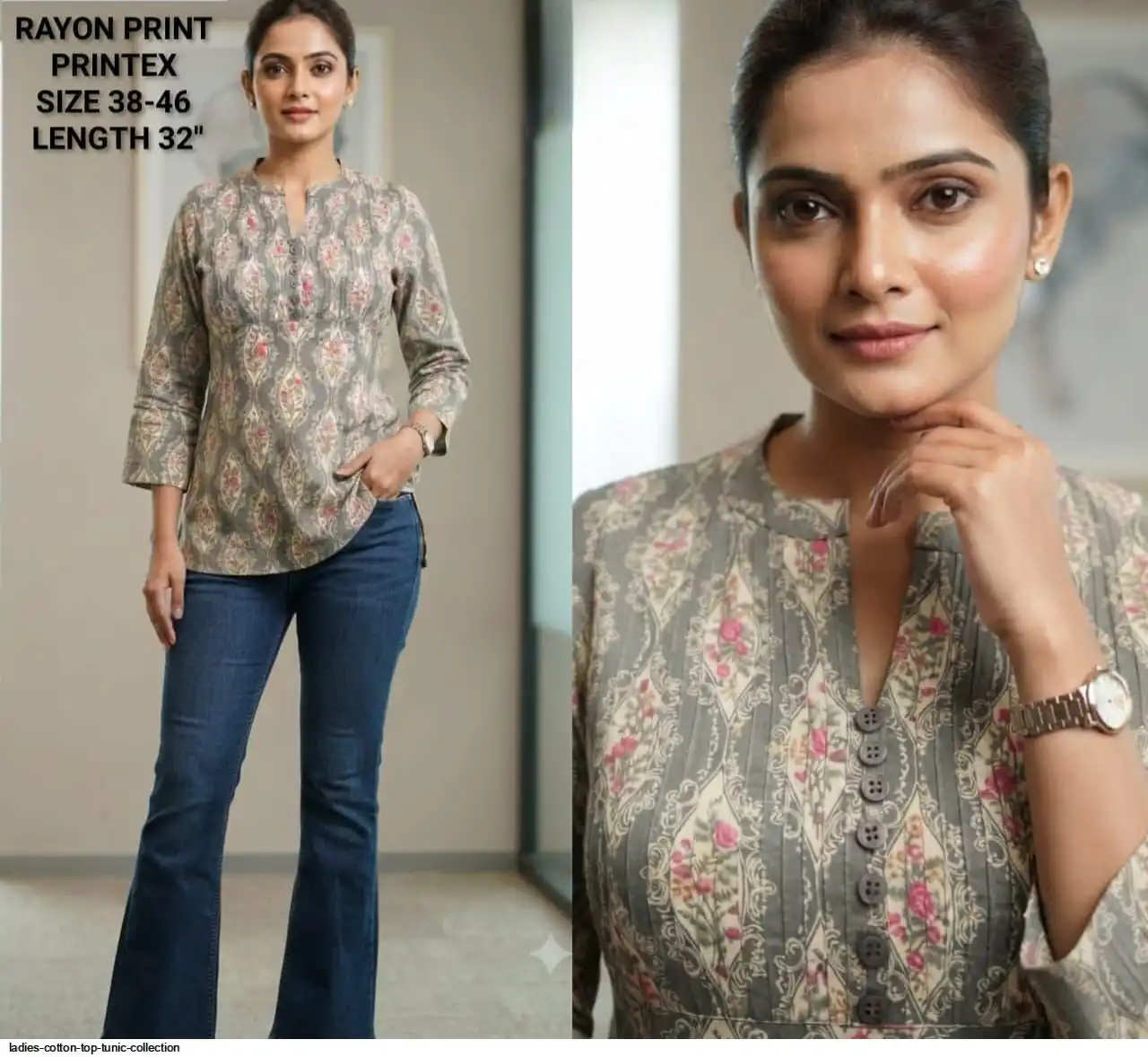 LADIES COTTON TOP TUNIC COLLECTION 32