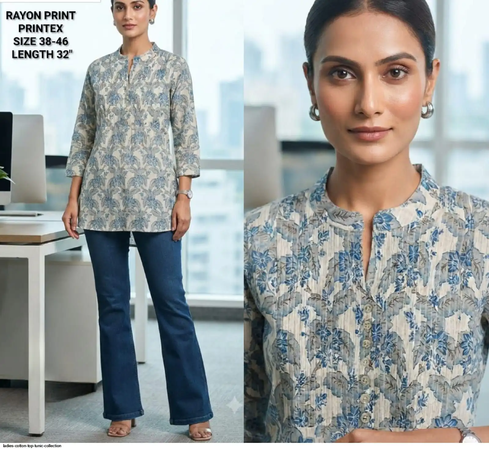 LADIES COTTON TOP TUNIC COLLECTION 16