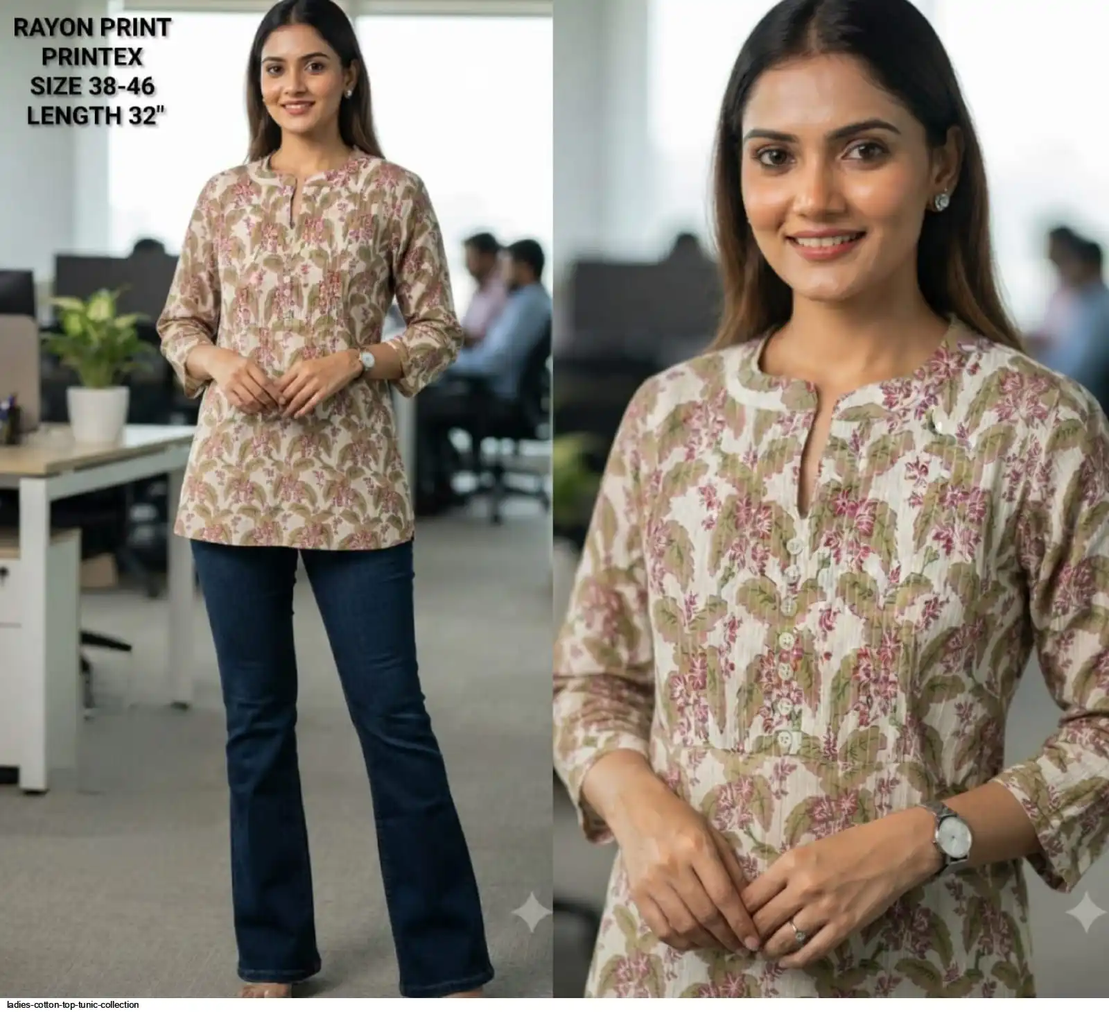 LADIES COTTON TOP TUNIC COLLECTION 28