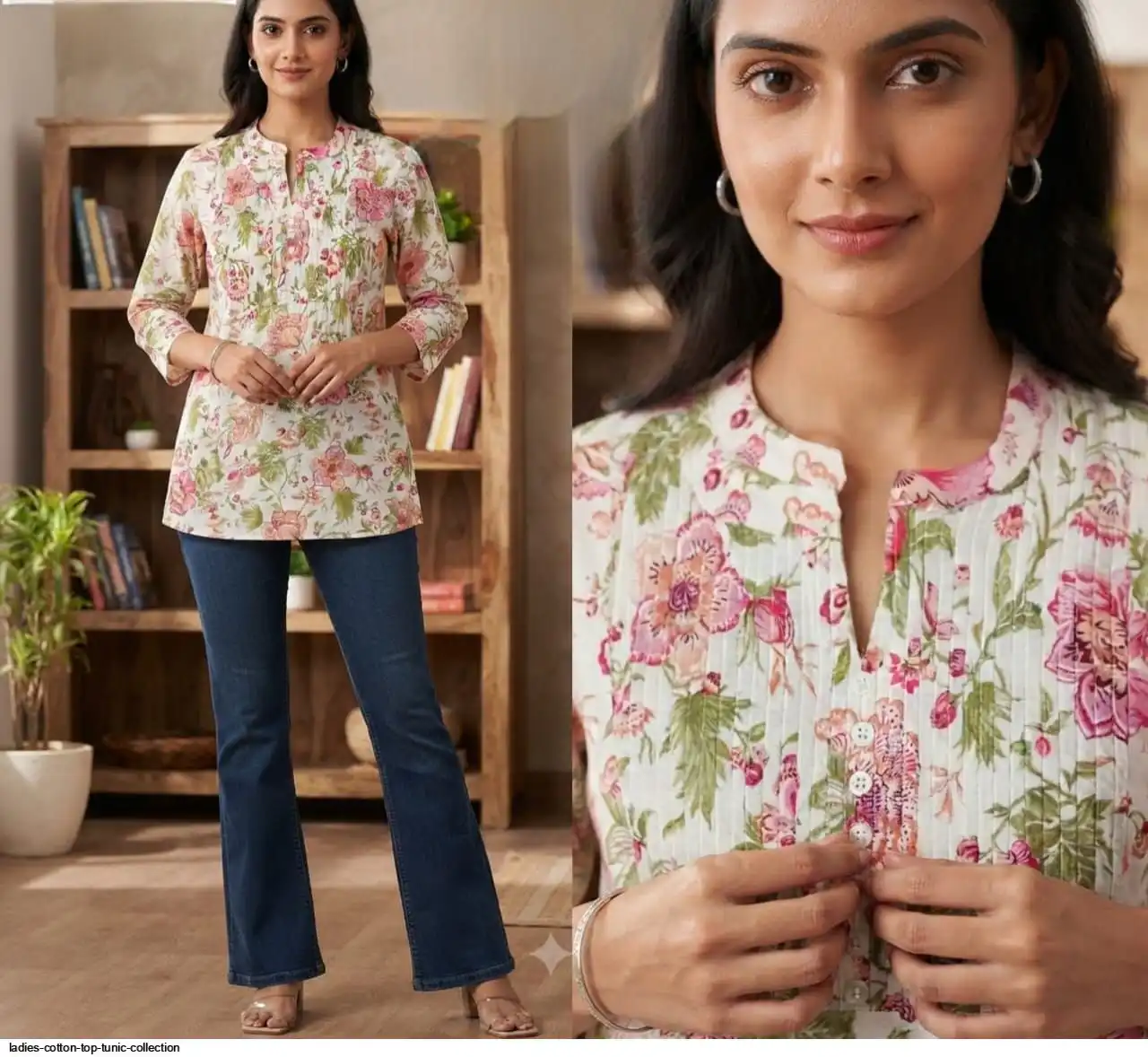 LADIES COTTON TOP TUNIC COLLECTION 12