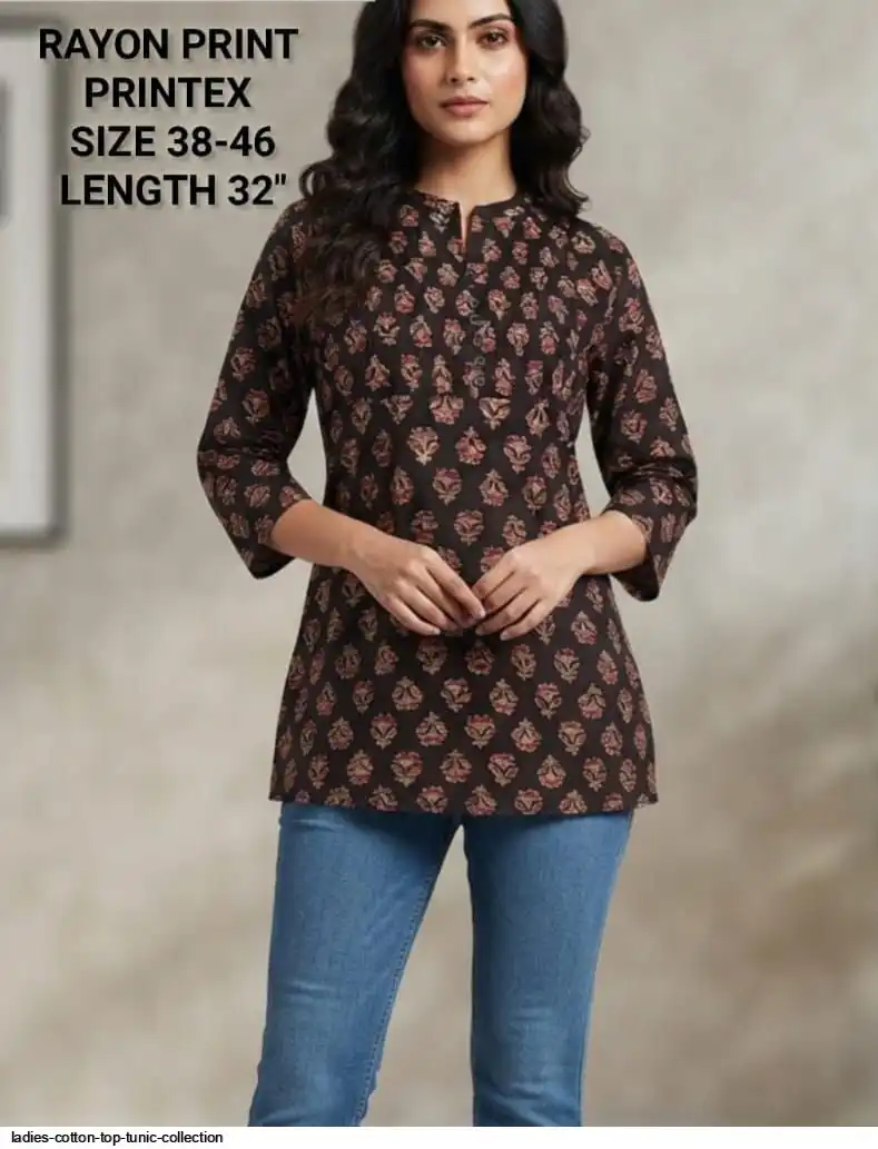 LADIES COTTON TOP TUNIC COLLECTION 25