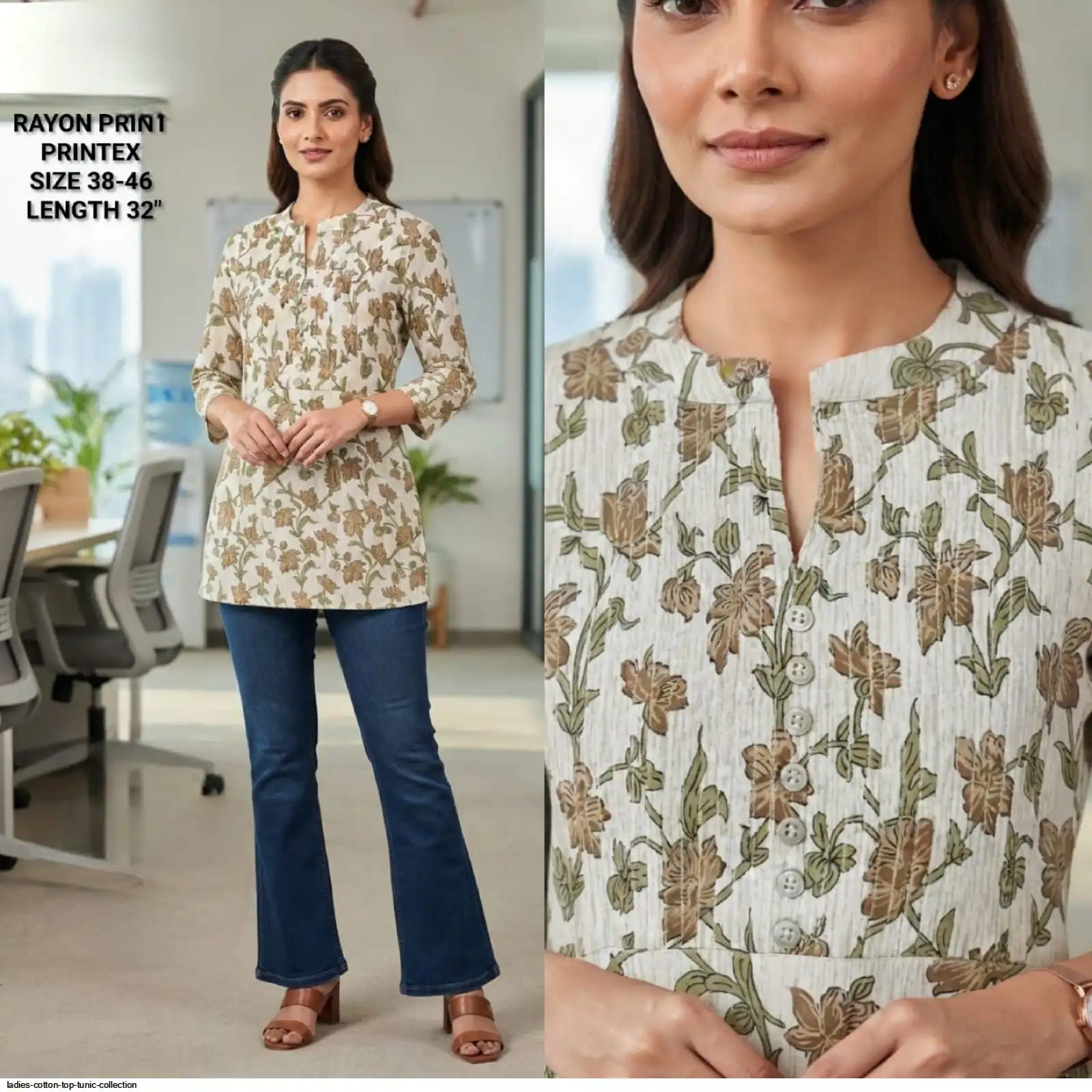 LADIES COTTON TOP TUNIC COLLECTION 23