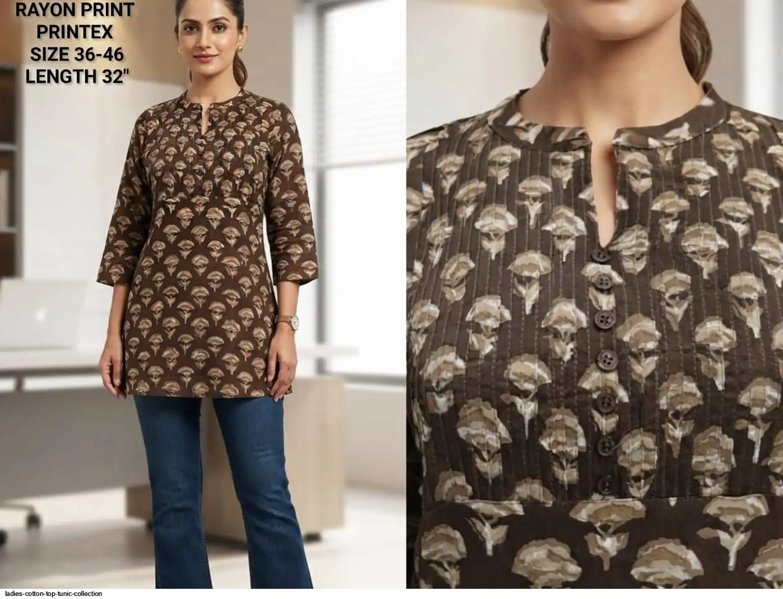 LADIES COTTON TOP TUNIC COLLECTION 10