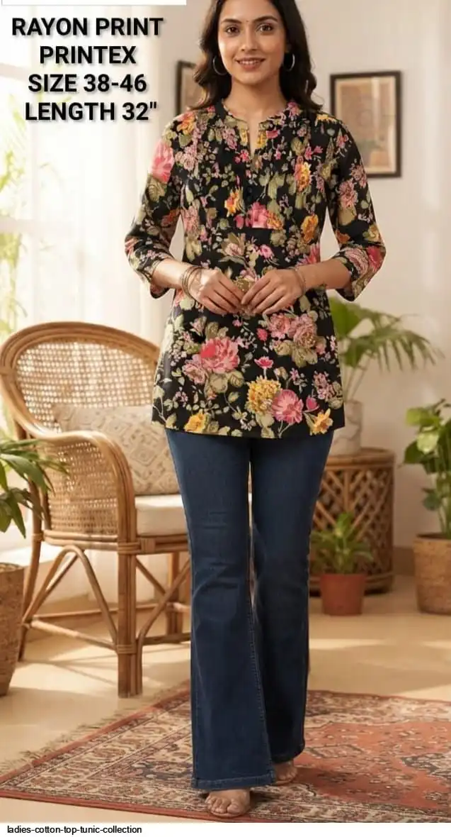LADIES COTTON TOP TUNIC COLLECTION 3