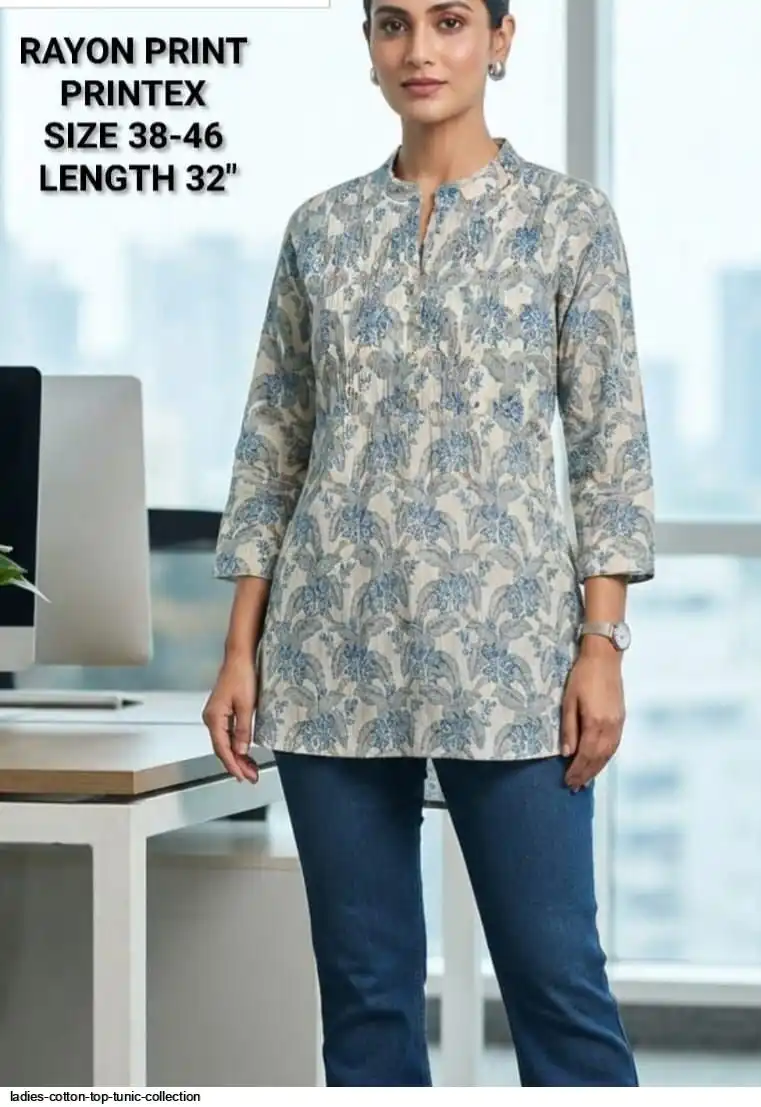 LADIES COTTON TOP TUNIC COLLECTION 6
