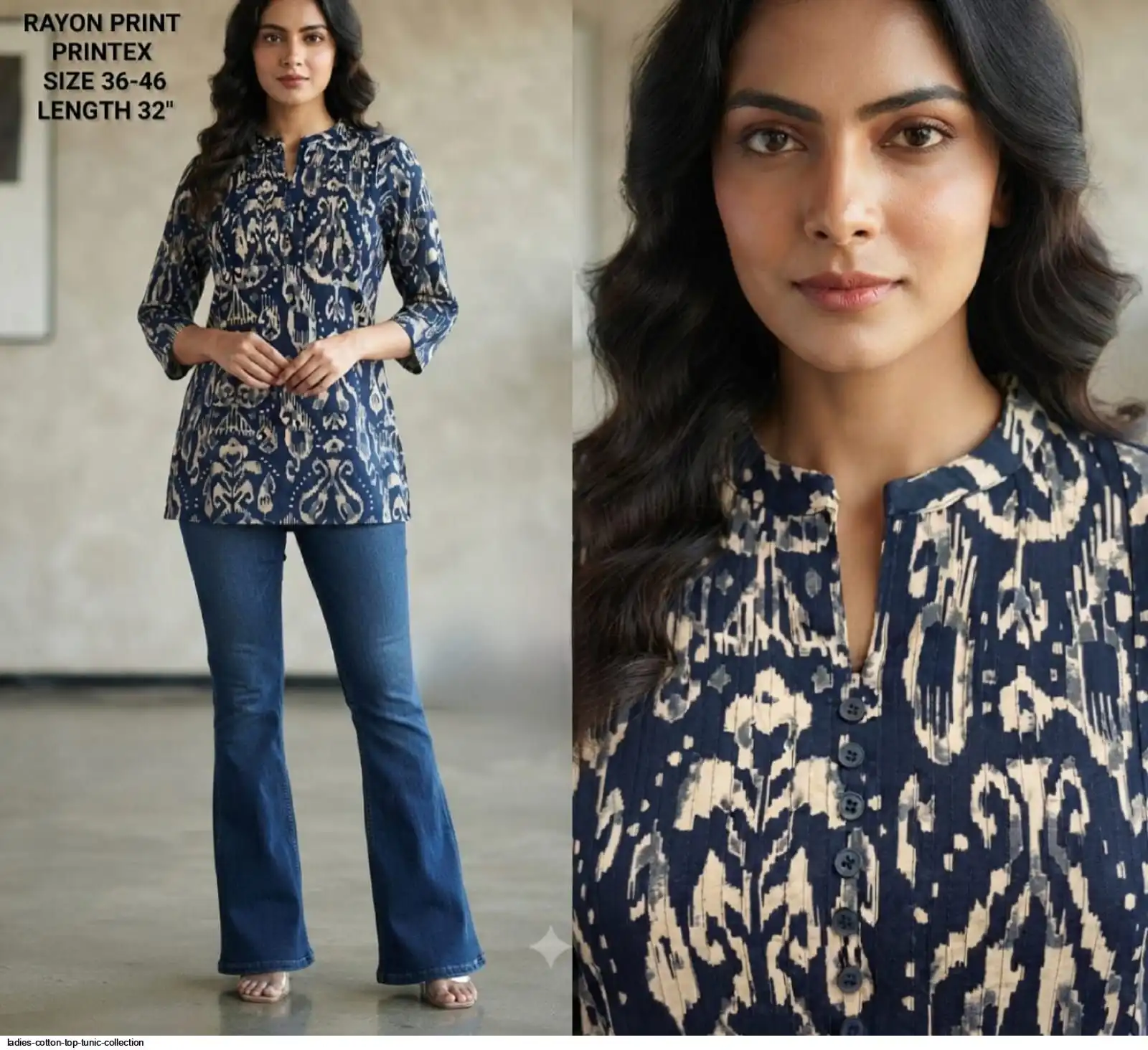 LADIES COTTON TOP TUNIC COLLECTION 18