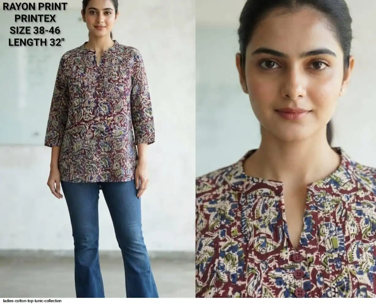 LADIES COTTON TOP TUNIC COLLECTION 22