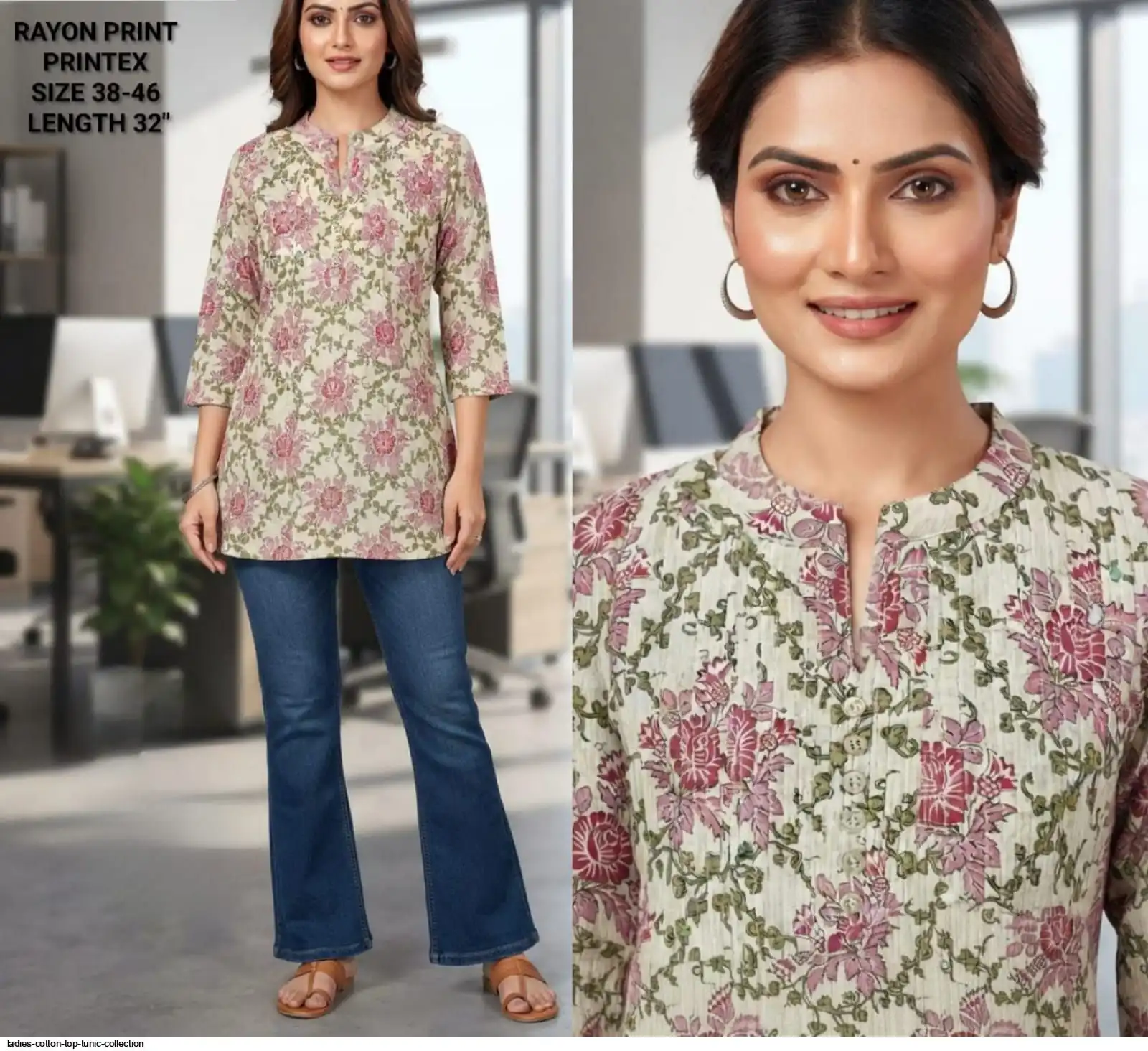 LADIES COTTON TOP TUNIC COLLECTION 26
