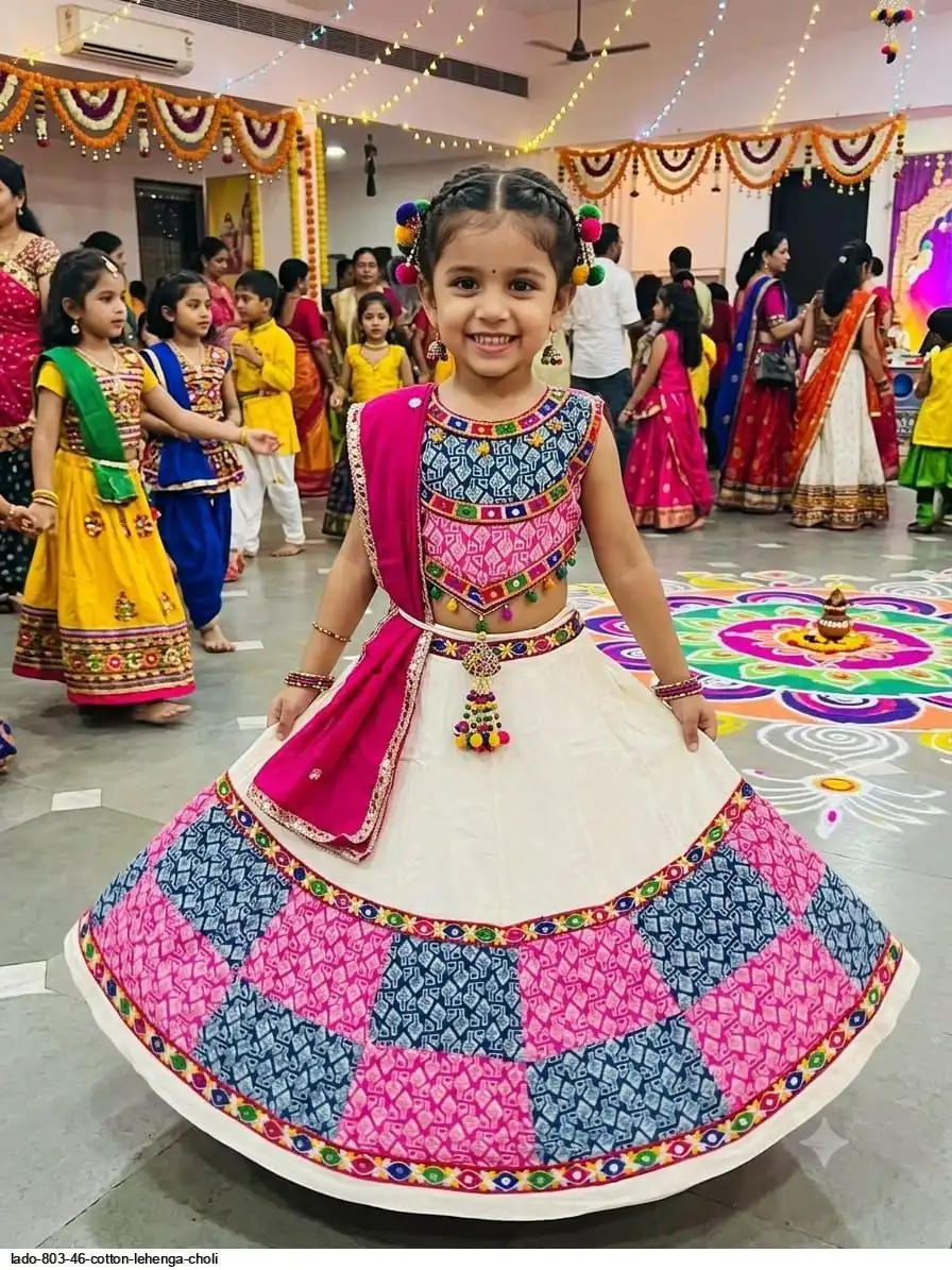 LADO 803 46 COTTON LEHENGA CHOLI 2