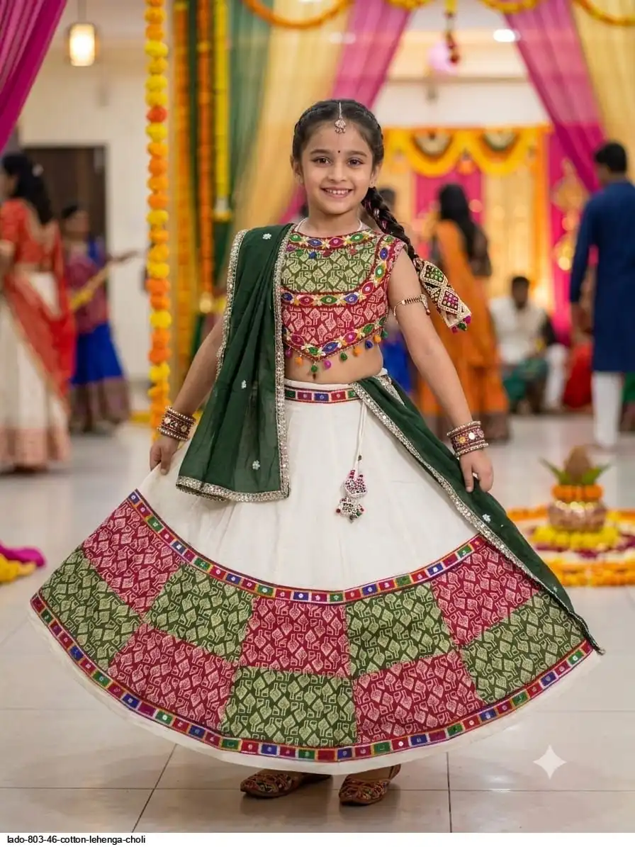 LADO 803 46 COTTON LEHENGA CHOLI 1