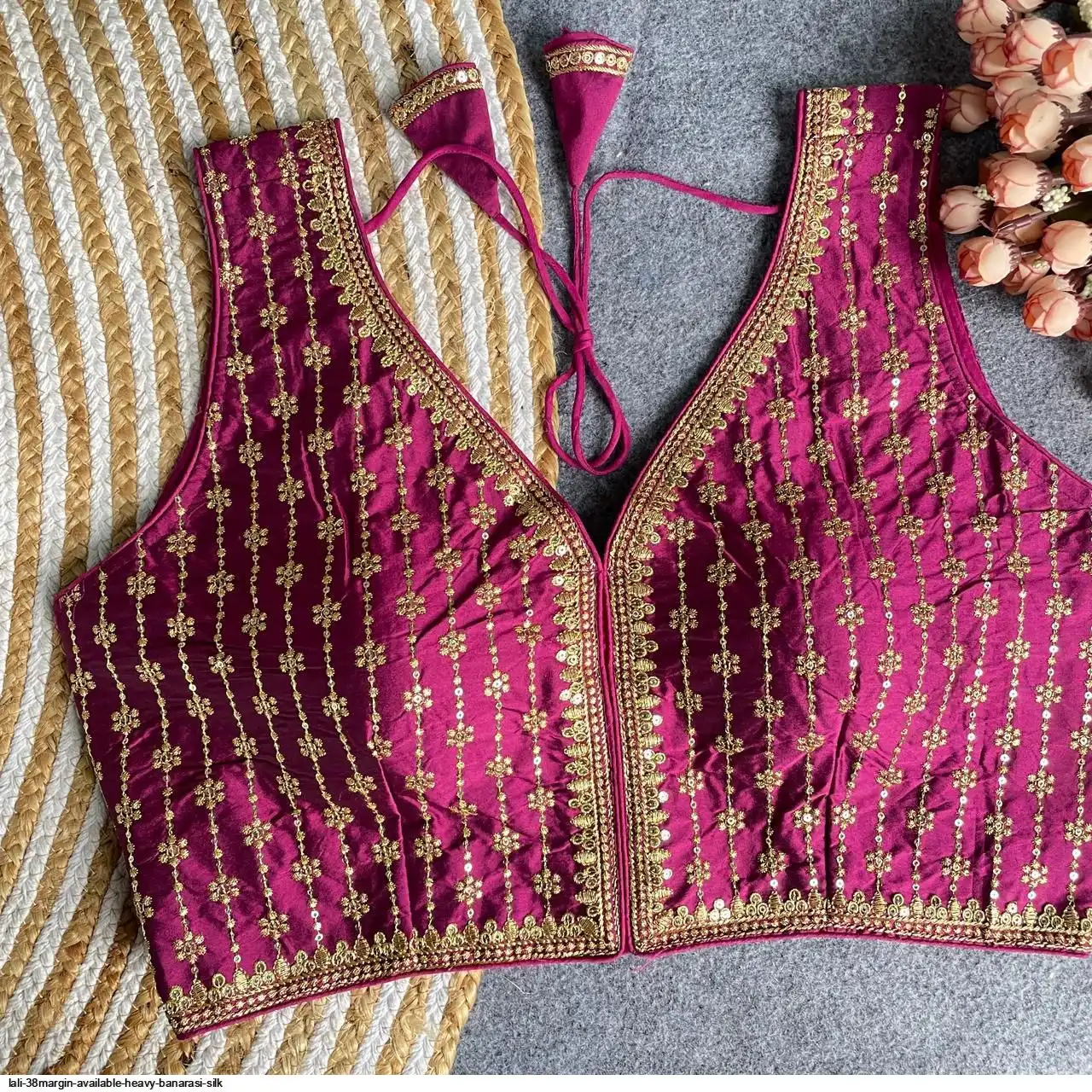 LALI 38MARGIN AVAILABLE HEAVY BANARASI SILK 3