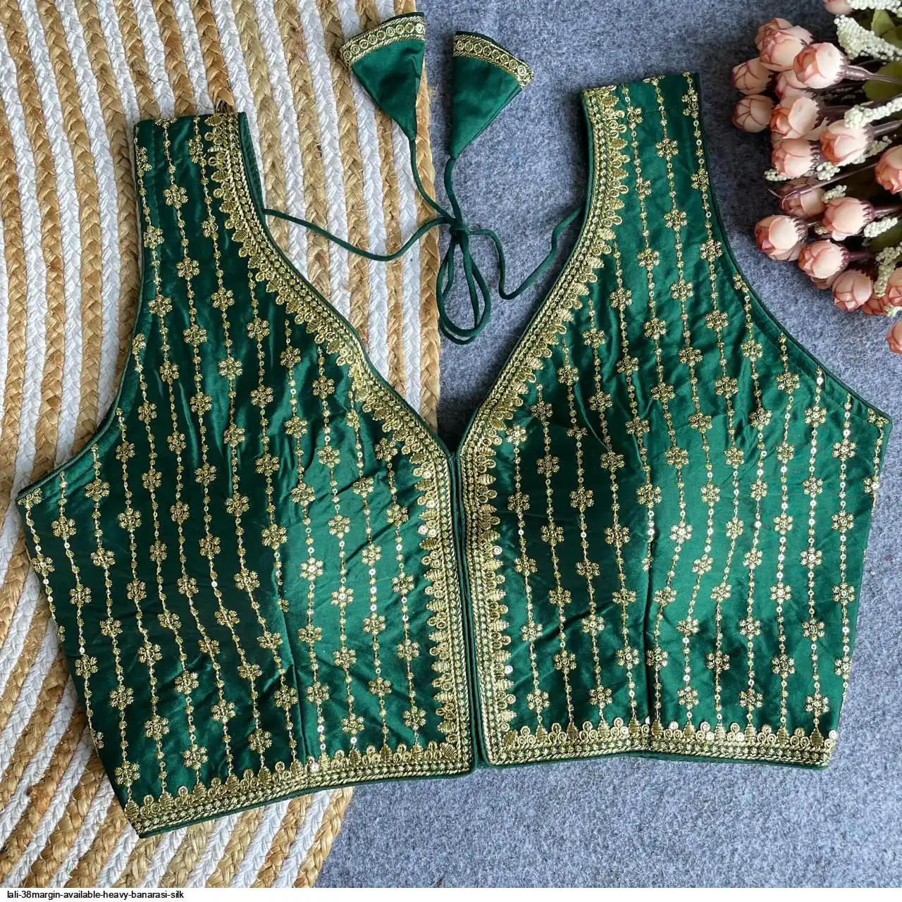 LALI 38MARGIN AVAILABLE HEAVY BANARASI SILK 5