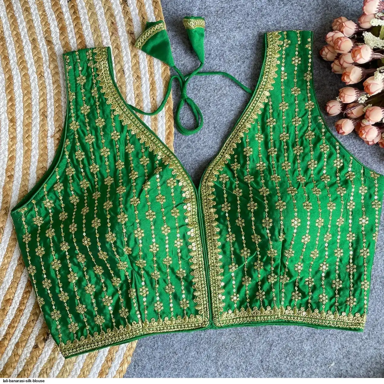 LALI BANARASI SILK BLOUSE 3