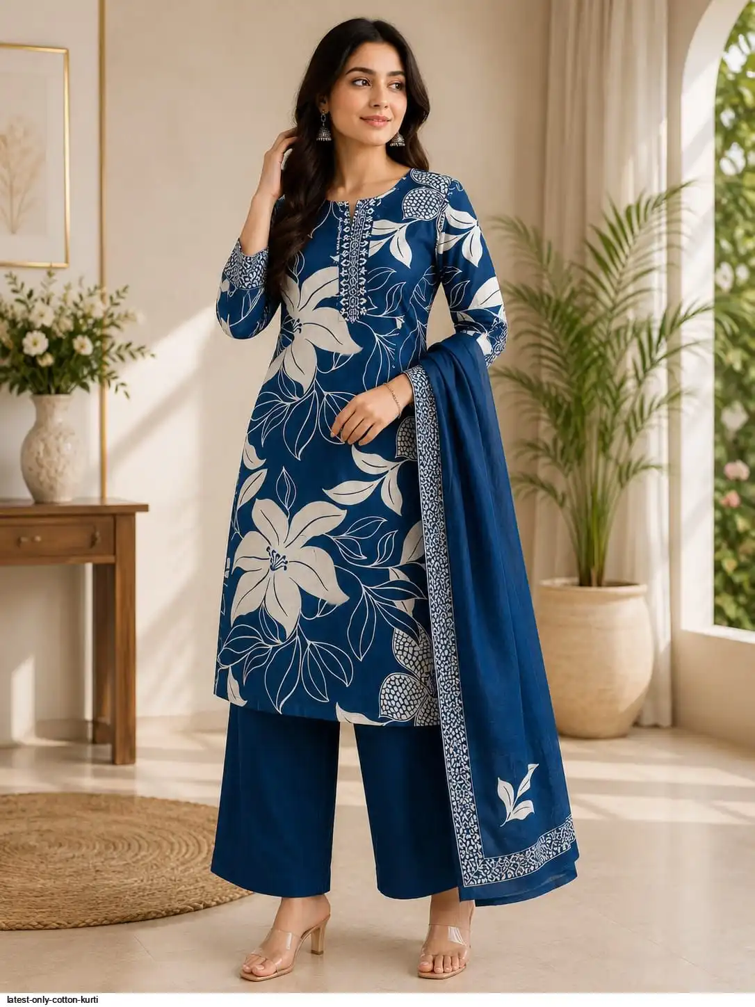 LATEST ONLY COTTON KURTI 2