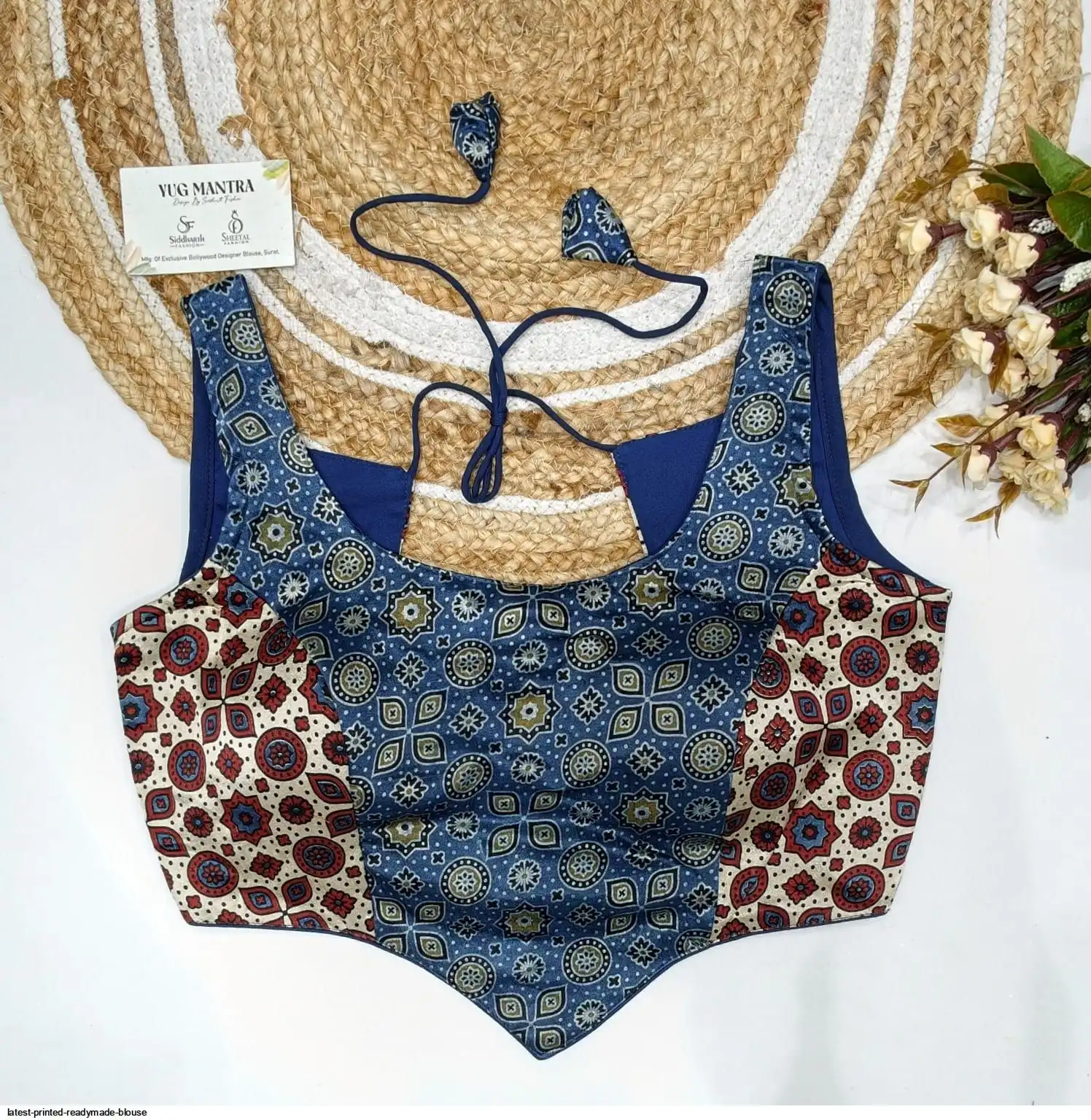 LATEST PRINTED READYMADE BLOUSE B