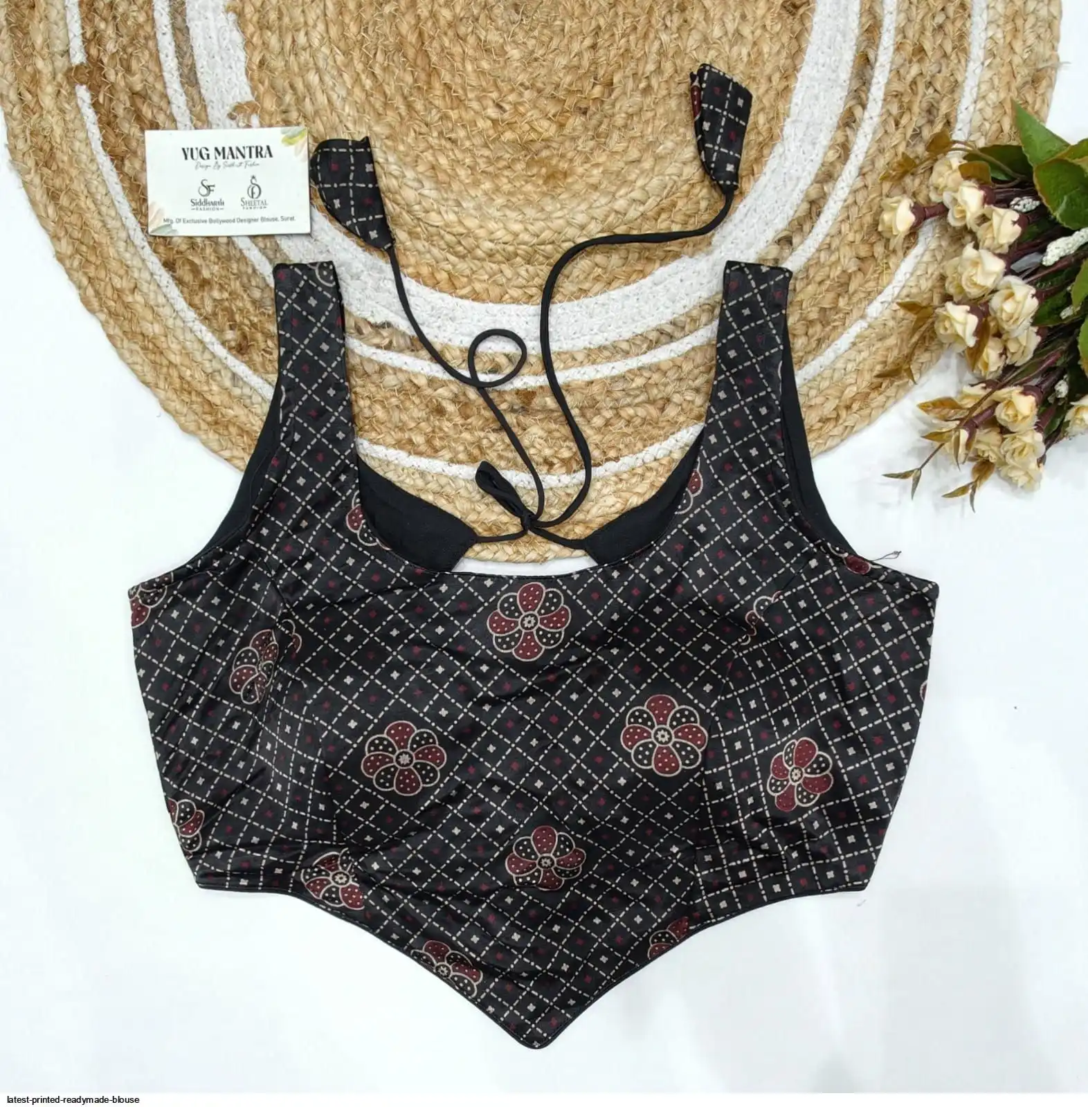 LATEST PRINTED READYMADE BLOUSE C