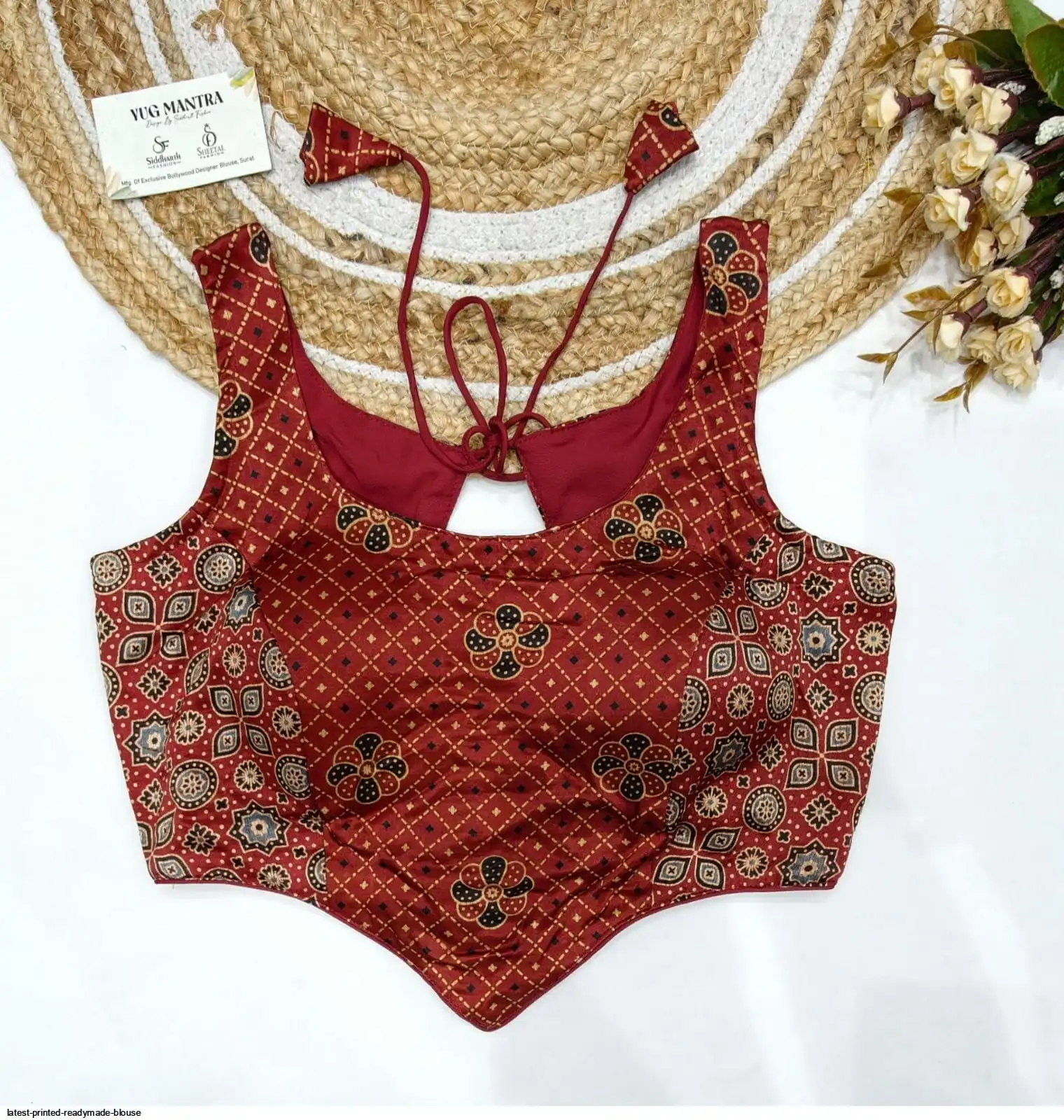 LATEST PRINTED READYMADE BLOUSE G