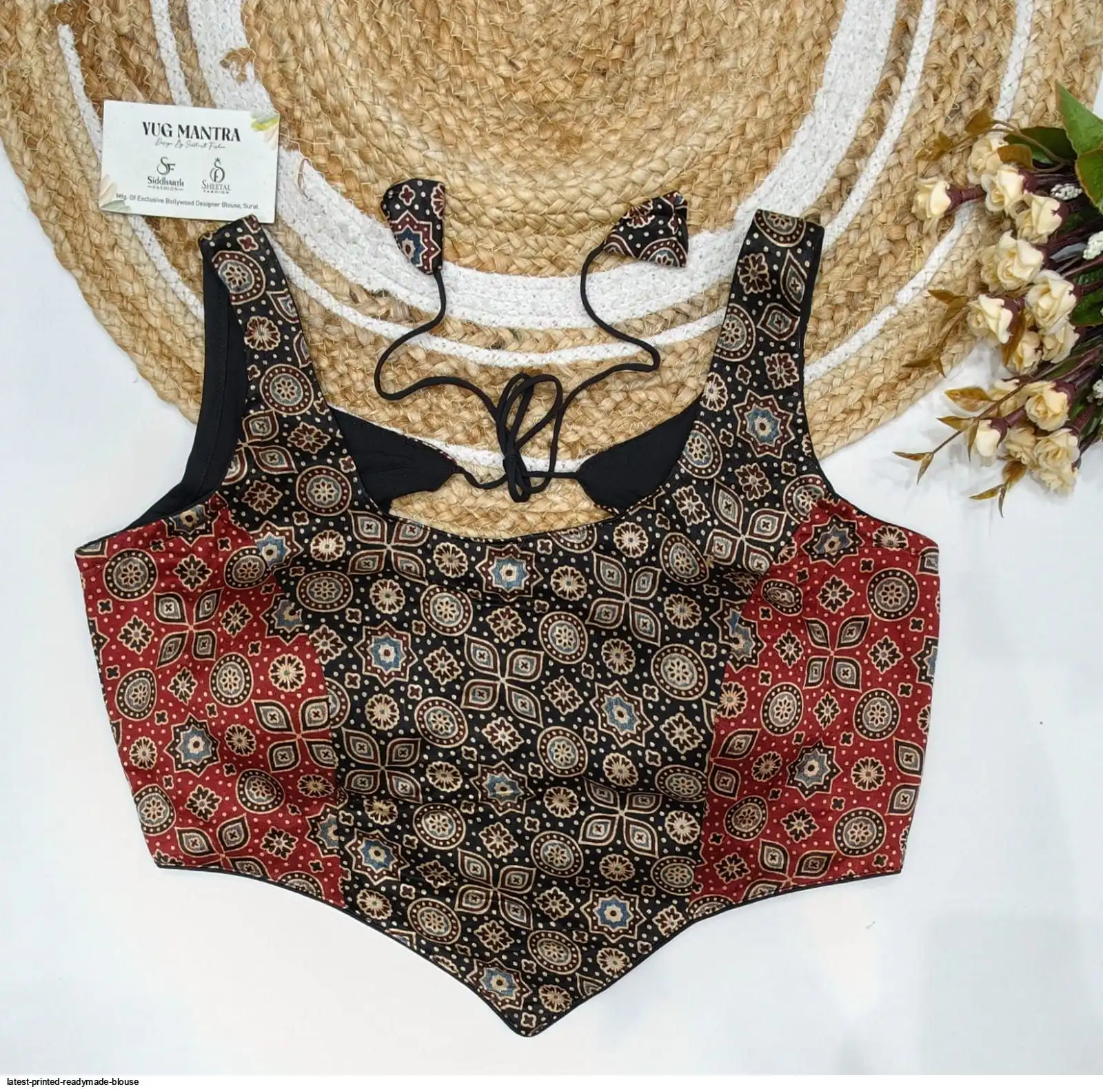 LATEST PRINTED READYMADE BLOUSE I