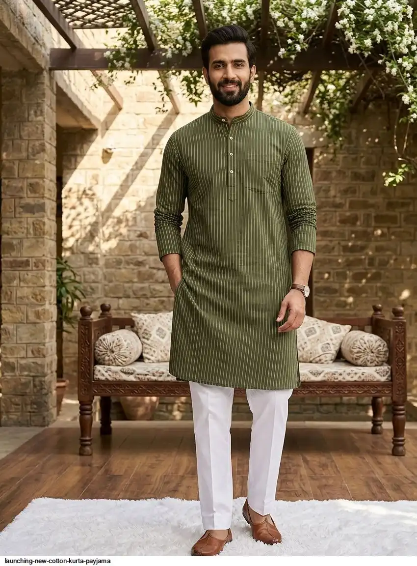 LAUNCHING NEW COTTON KURTA PAYJAMA 2
