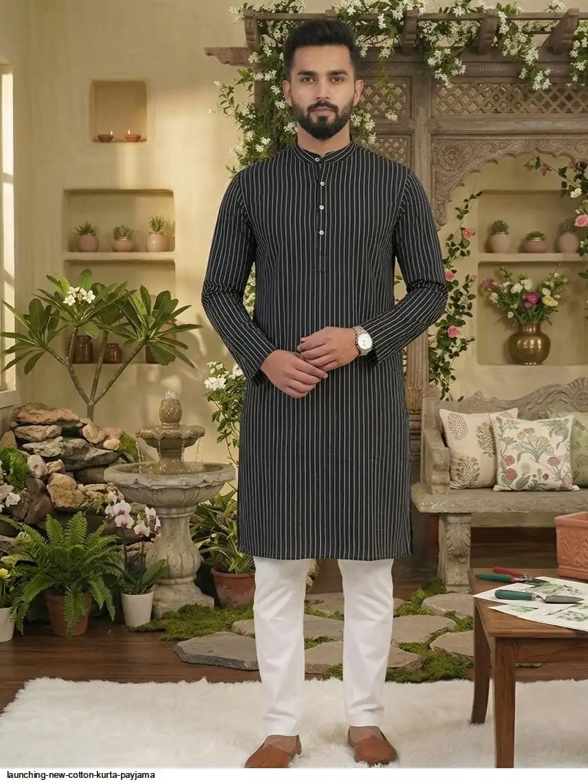 LAUNCHING NEW COTTON KURTA PAYJAMA 3