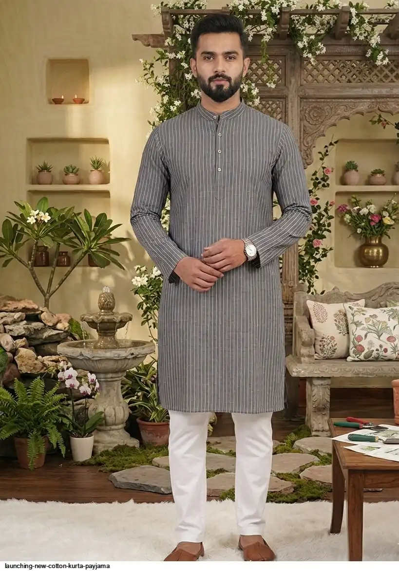 LAUNCHING NEW COTTON KURTA PAYJAMA 4