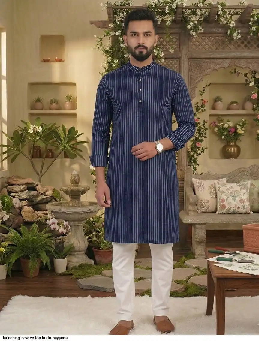 LAUNCHING NEW COTTON KURTA PAYJAMA 5