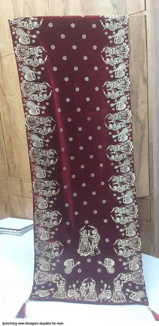 LAUNCHING NEW DESIGNER DUPATTA FOR MEN 6