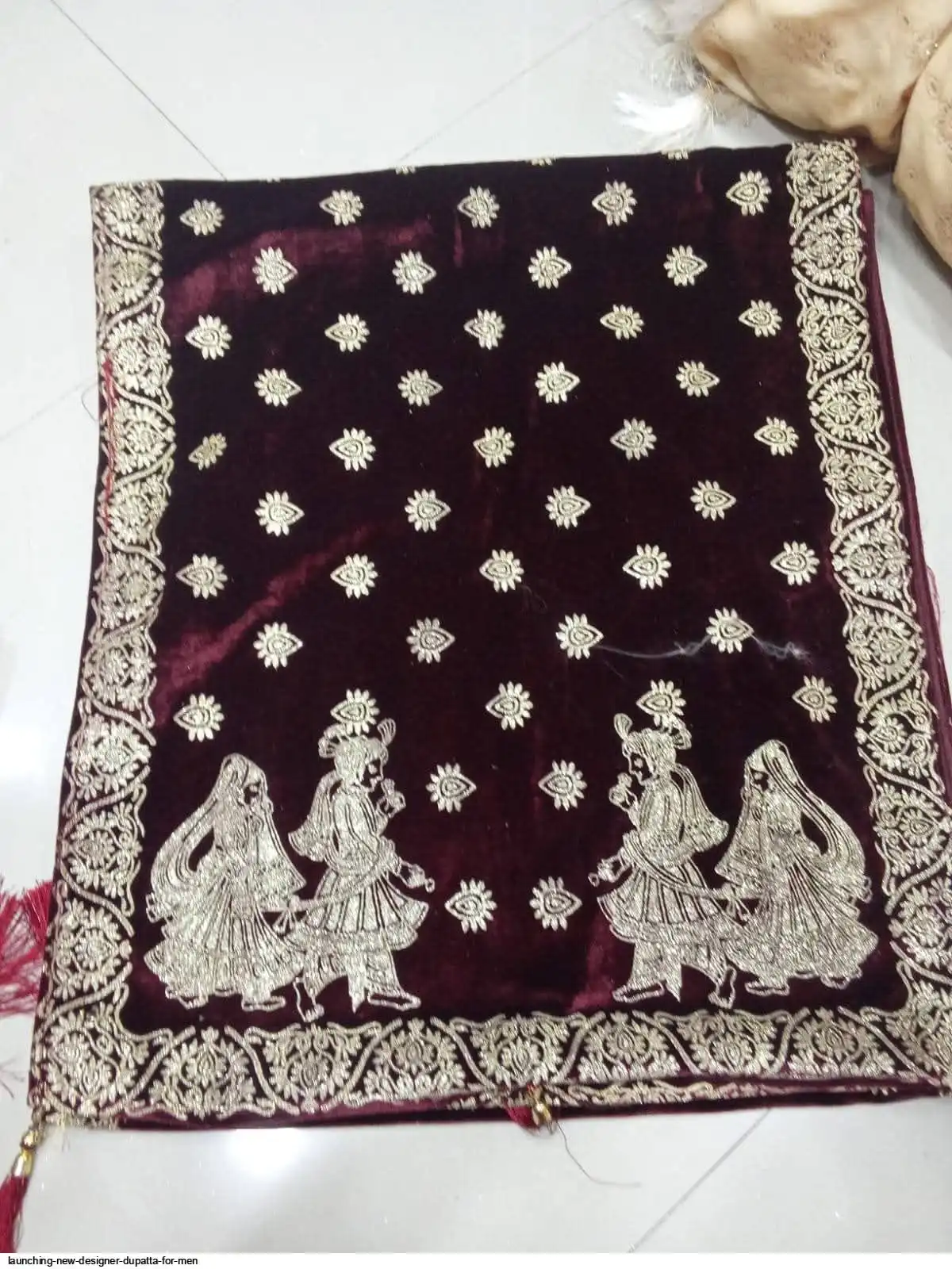 LAUNCHING NEW DESIGNER DUPATTA FOR MEN 7