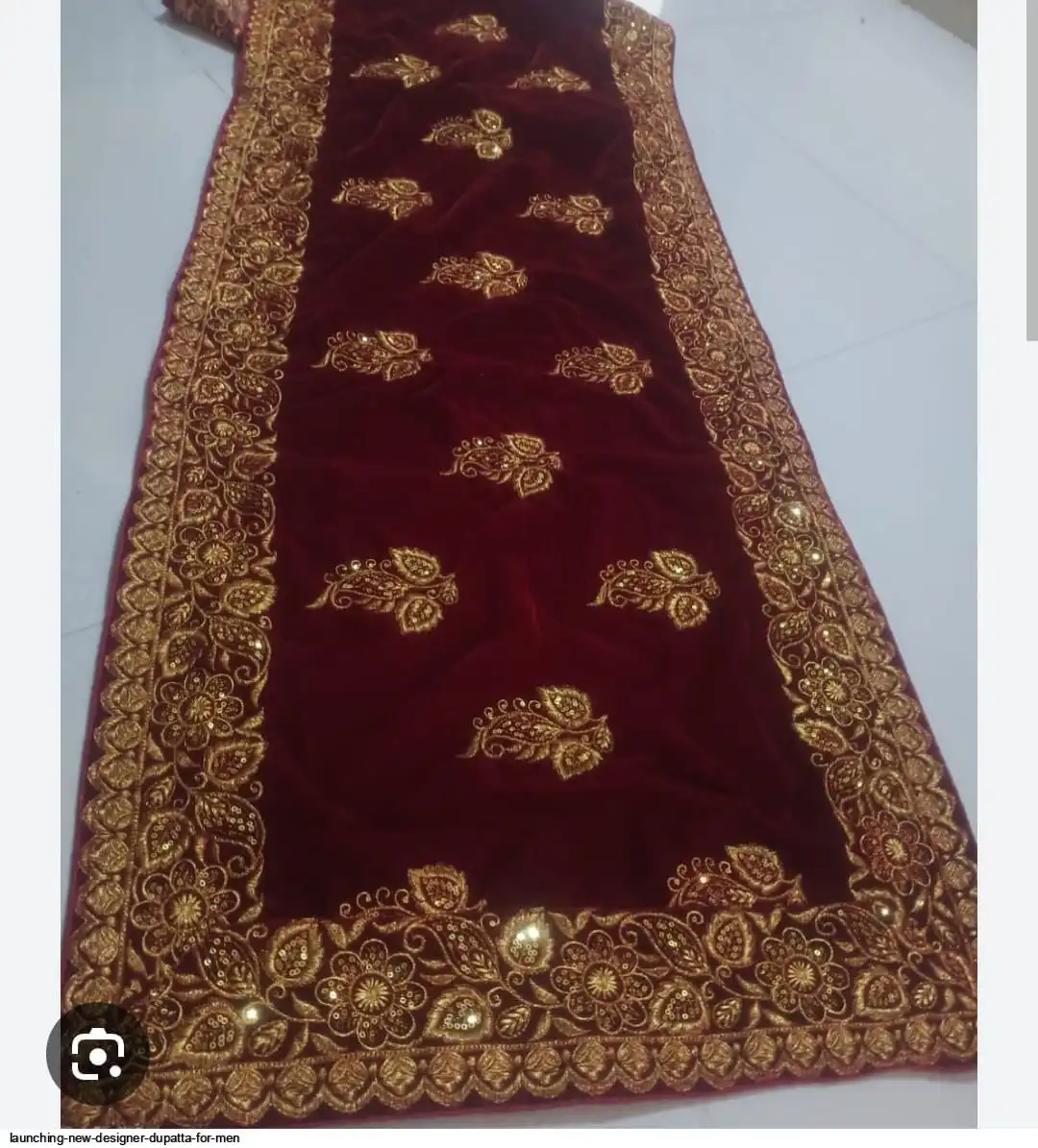 LAUNCHING NEW DESIGNER DUPATTA FOR MEN 9