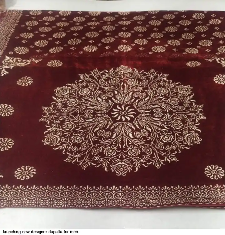 LAUNCHING NEW DESIGNER DUPATTA FOR MEN 8