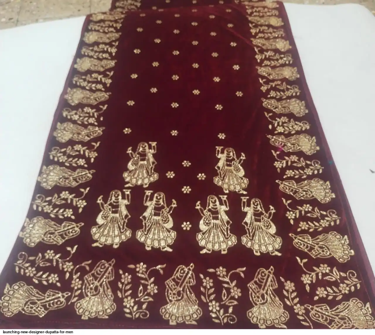 LAUNCHING NEW DESIGNER DUPATTA FOR MEN 14