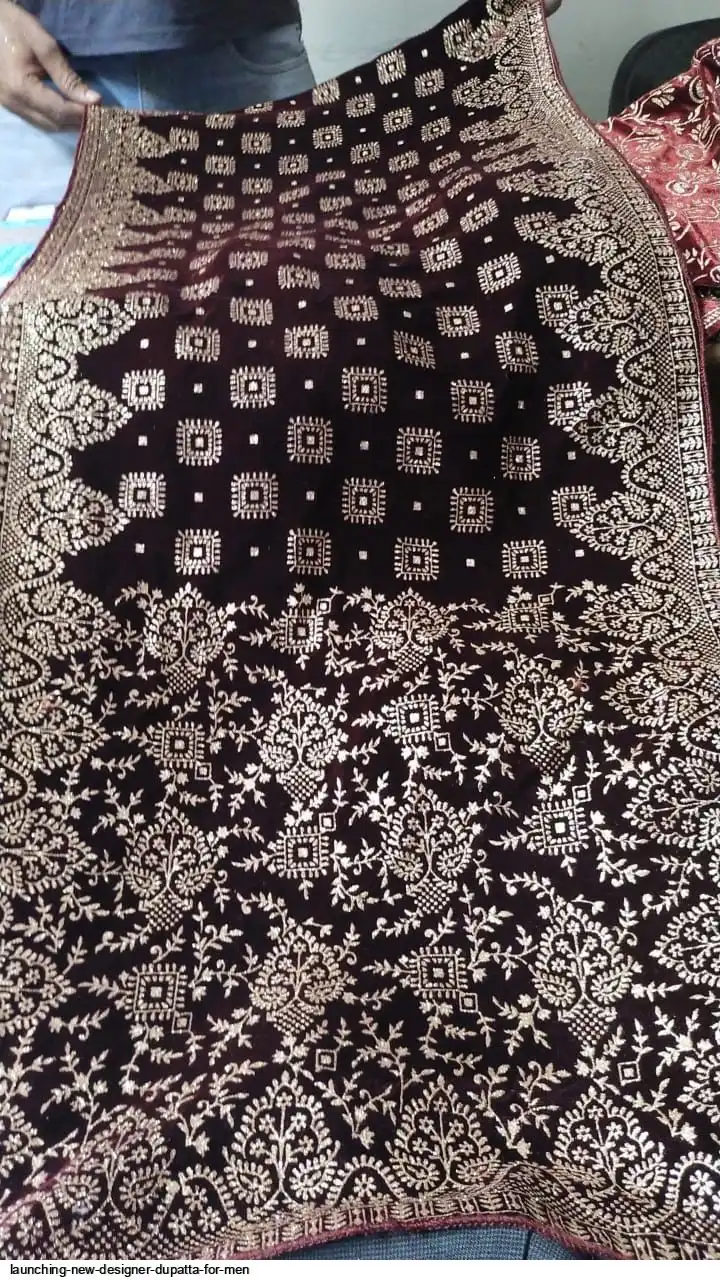 LAUNCHING NEW DESIGNER DUPATTA FOR MEN 19