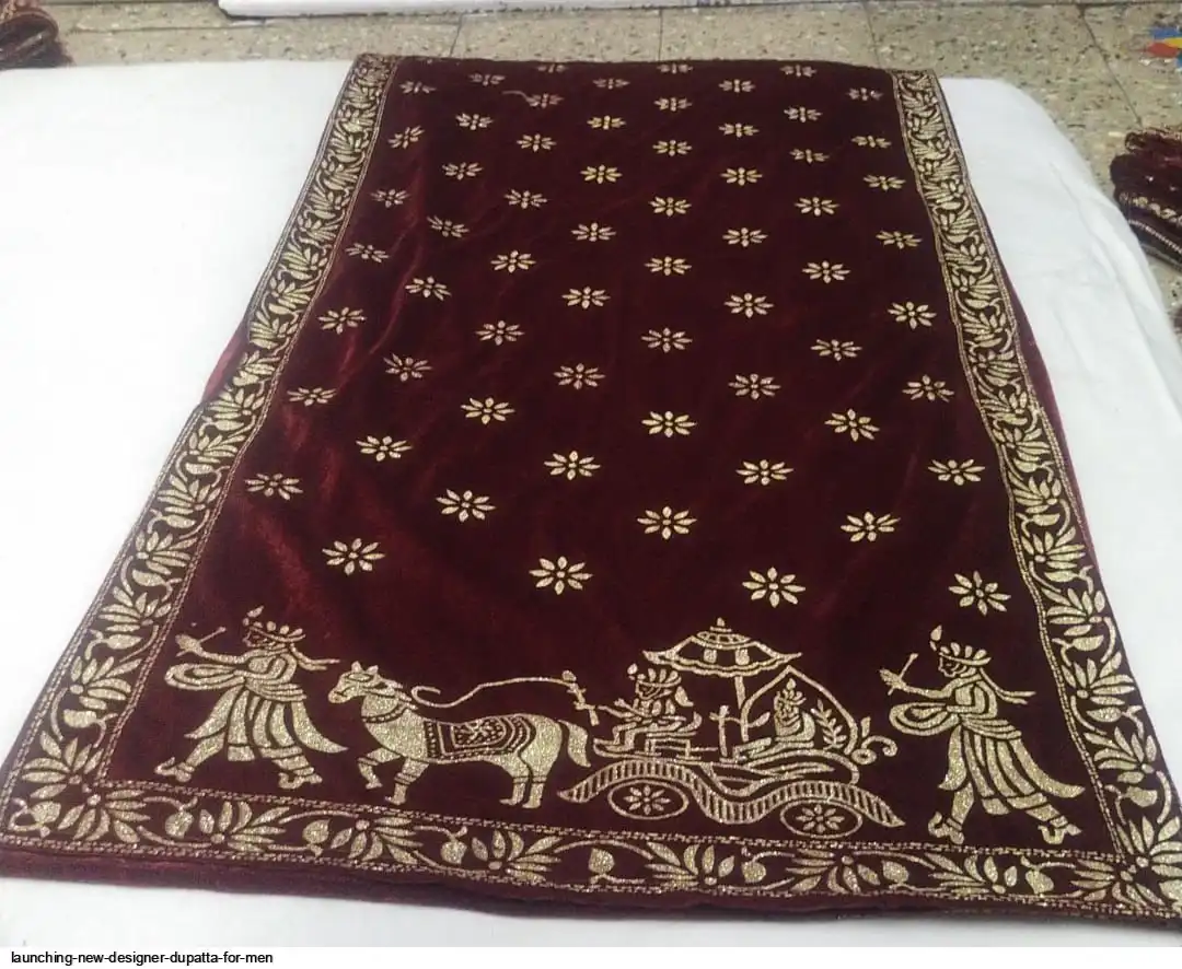 LAUNCHING NEW DESIGNER DUPATTA FOR MEN 24