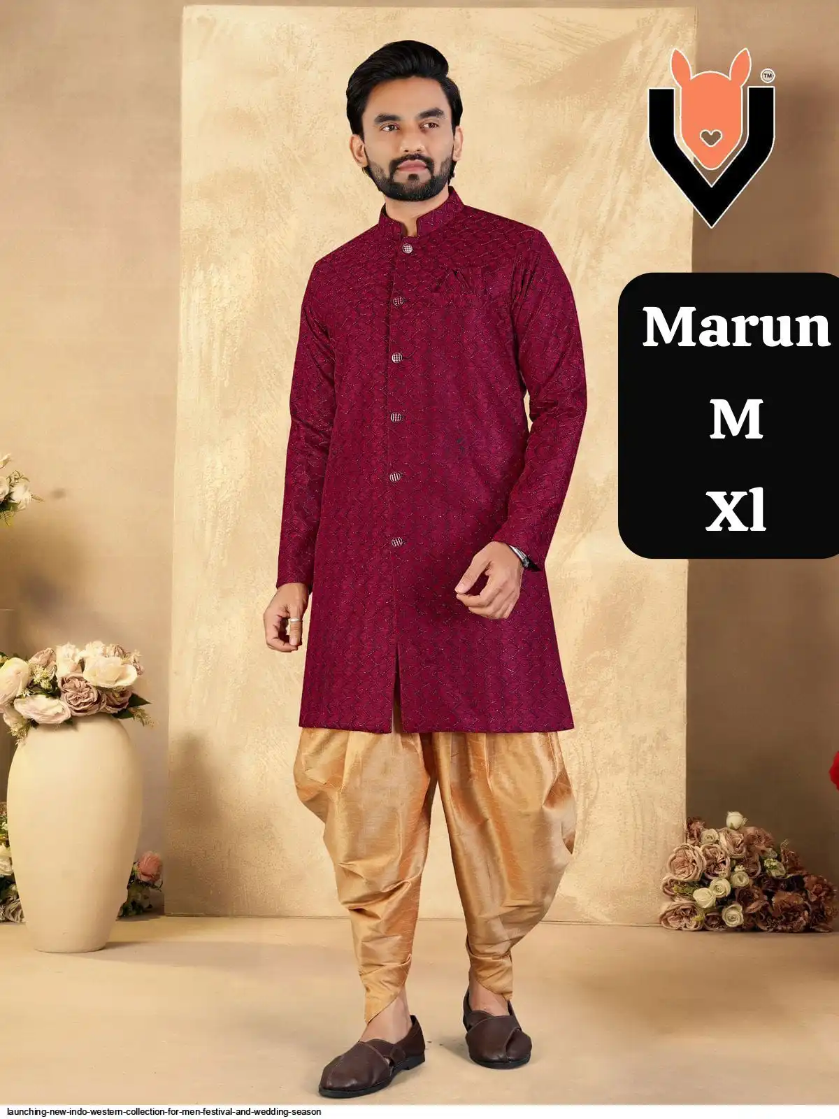 LAUNCHING NEW INDO WESTERN COLLECTION FOR MEN FESTIVAL AND WEDDING SEASON D