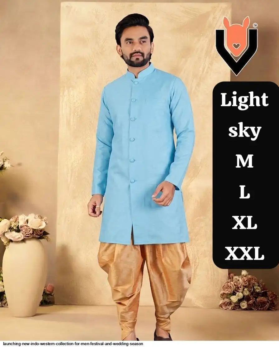 LAUNCHING NEW INDO WESTERN COLLECTION FOR MEN FESTIVAL AND WEDDING SEASON I