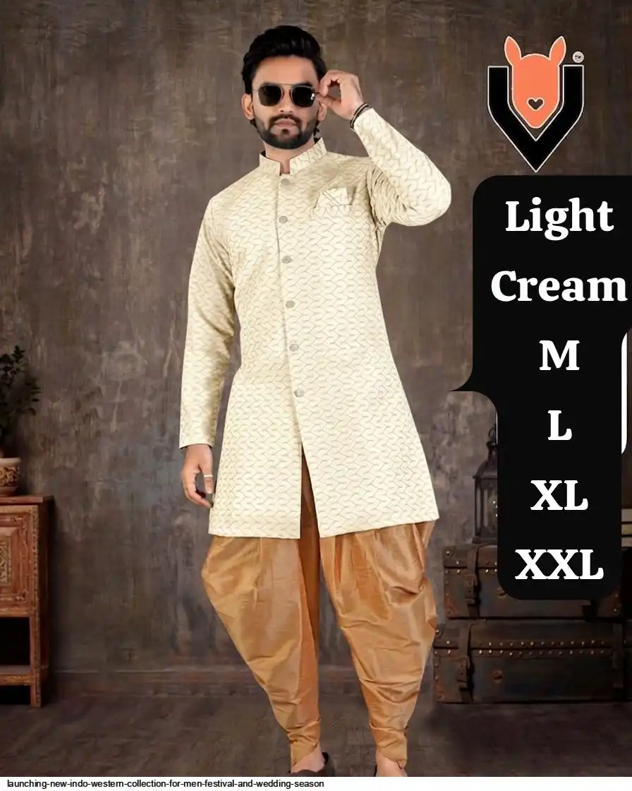 LAUNCHING NEW INDO WESTERN COLLECTION FOR MEN FESTIVAL AND WEDDING SEASON J