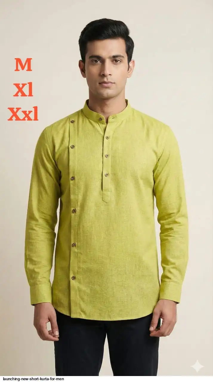LAUNCHING NEW SHORT KURTA FOR MEN B