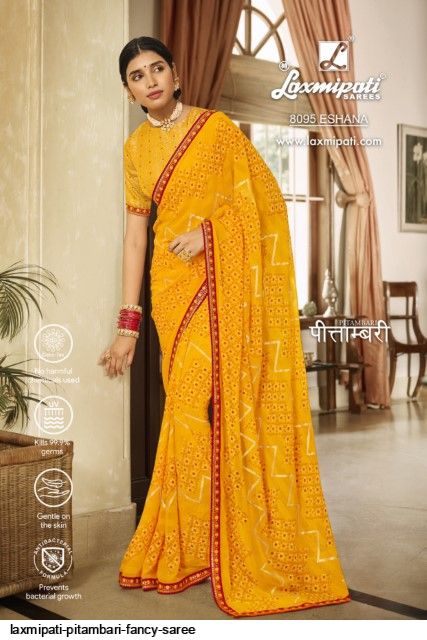 MEHER BY LAXMIPATI SAREE HEAVY STYLISH FANCY SAREE EXPORTER IN SURAT -  Reewaz International | Wholesaler & Exporter of indian ethnic wear catalogs.