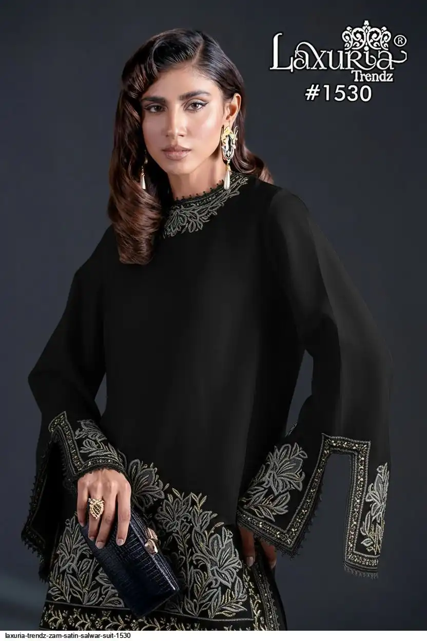 LAXURIA TRENDZ ZAM SATIN SALWAR SUIT 1530