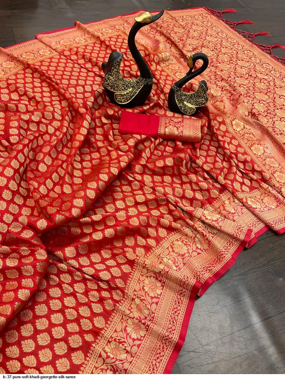 Banarasi Pure Katan Handloom Khadi Silk Fancy Party Wedding Wear Designer  Saree in Varanasi at best price by H A D Silk Saree - Justdial