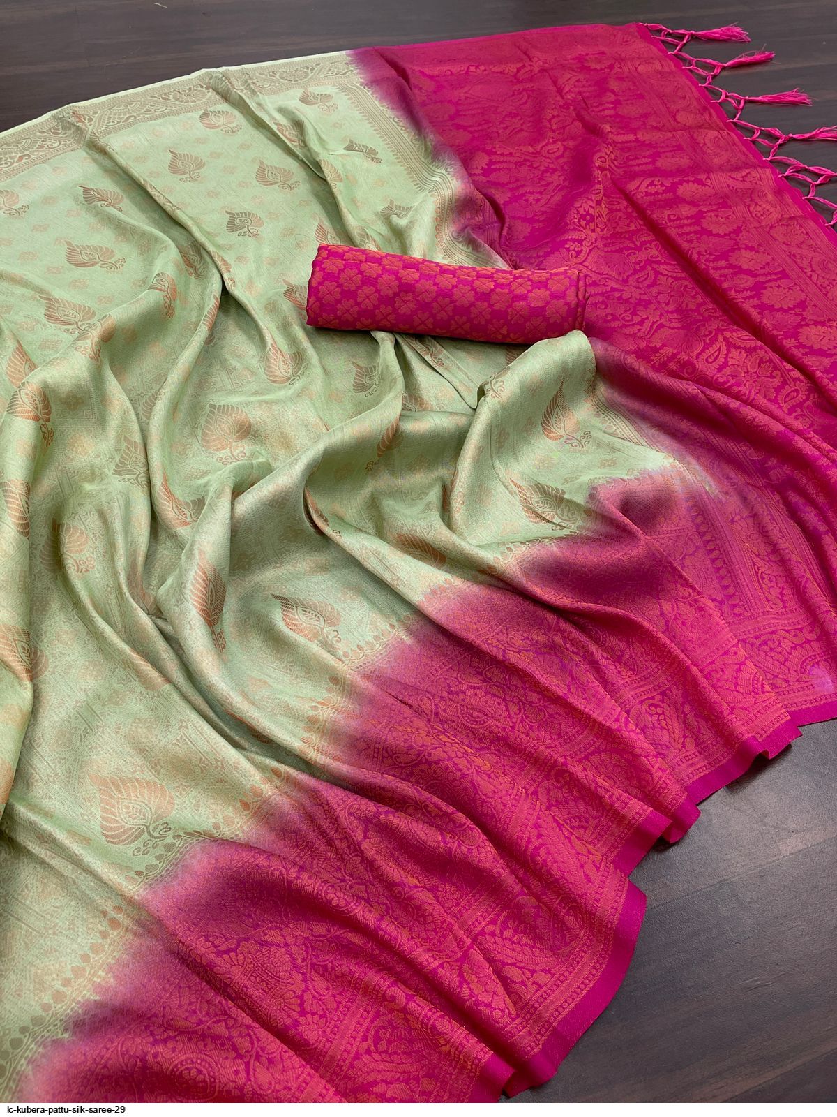 LC KUBERA PATTU SILK SAREE 29