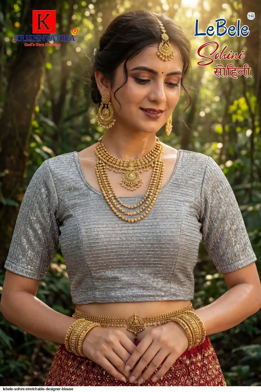 LEBELE SOHINI STRETCHABLE DESIGNER BLOUSE E