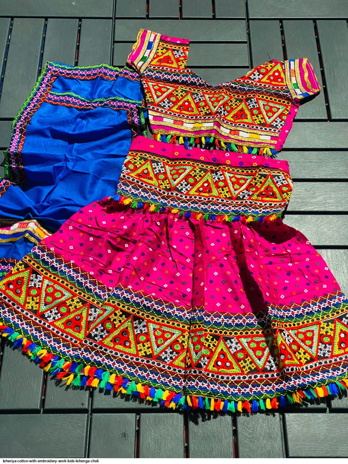 AHHAAAA Kids Ethnic Cotton Blend Radha Dress Readymade Lehenga Choli Chania  Choli Set For Baby Girls (Red, 6-12 Months) : Amazon.in: Fashion
