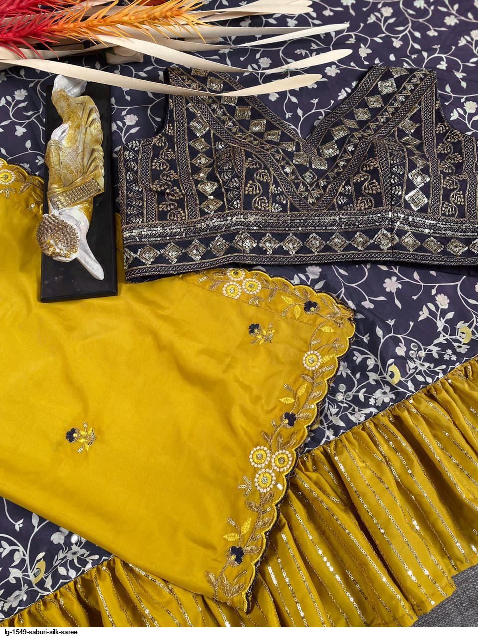 LG 1549 SABURI SILK SAREE