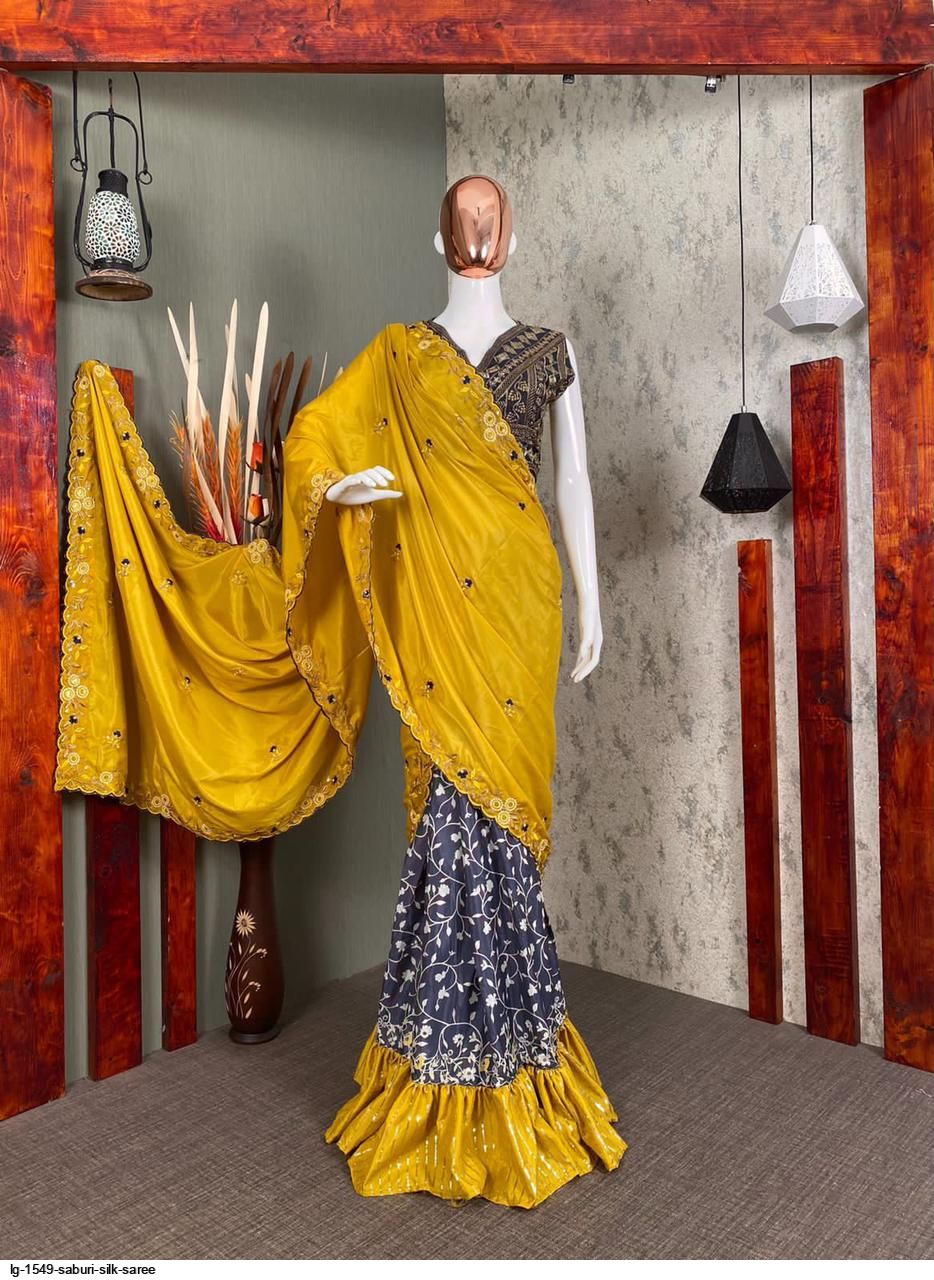 LG 1549 SABURI SILK SAREE