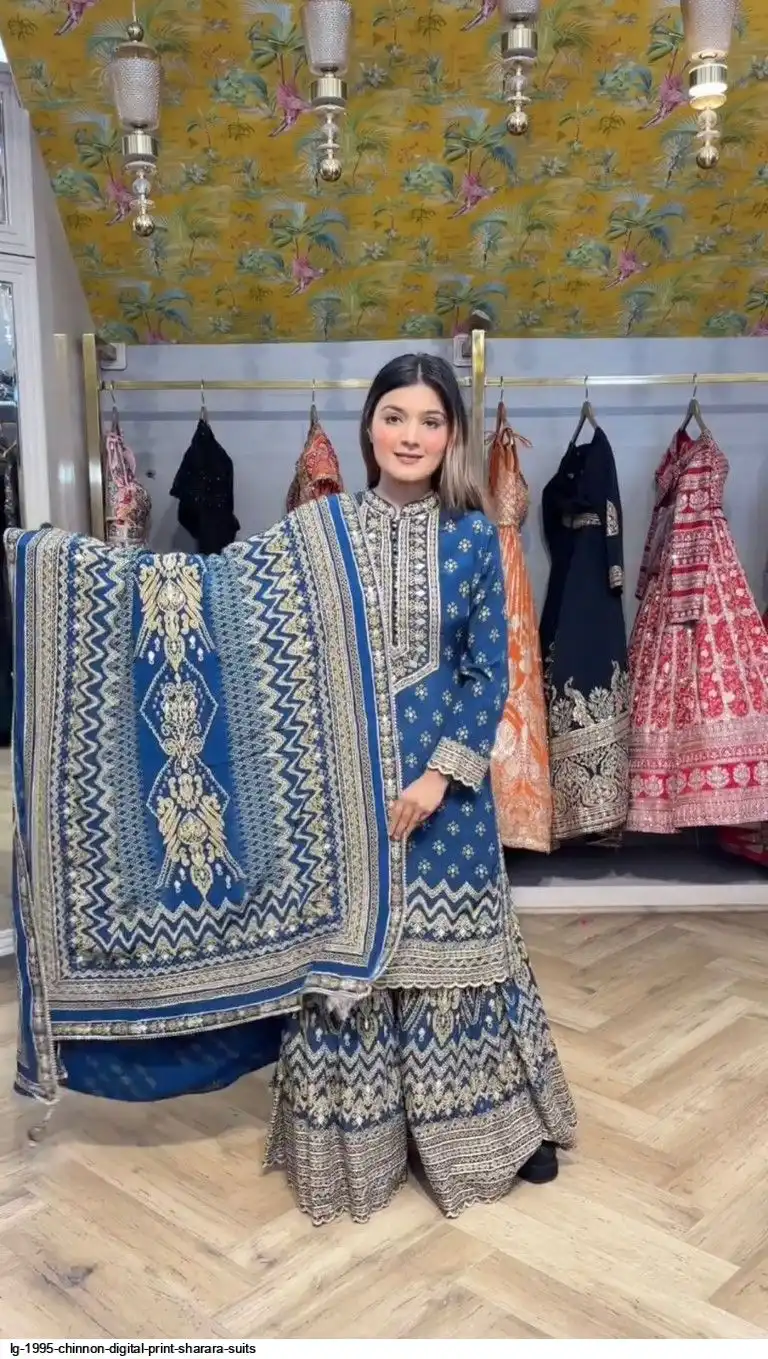 LG 1995 CHINNON DIGITAL PRINT SHARARA SUITS