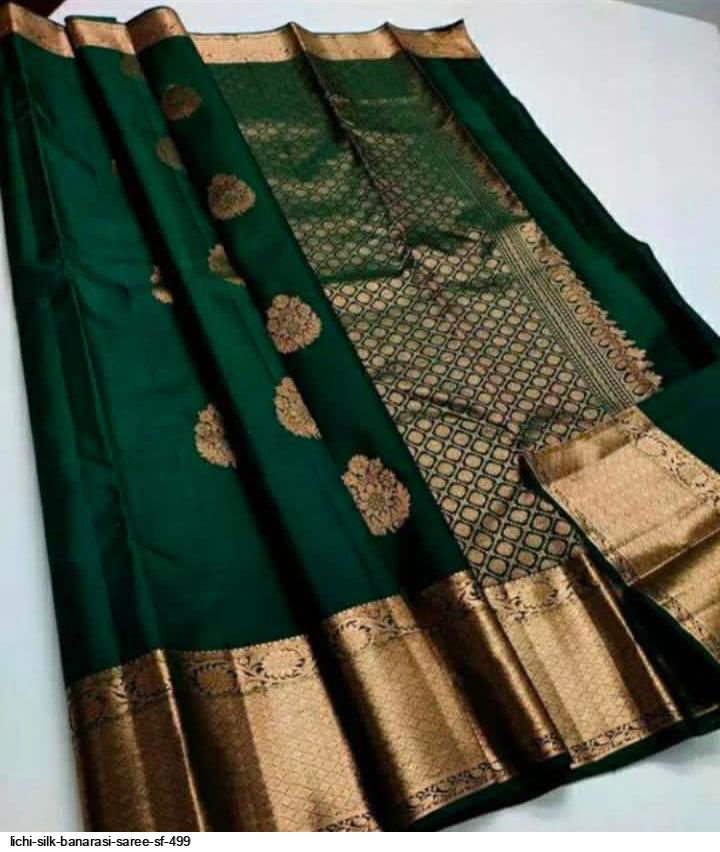 LICHI SILK BANARASI SAREE SF 499