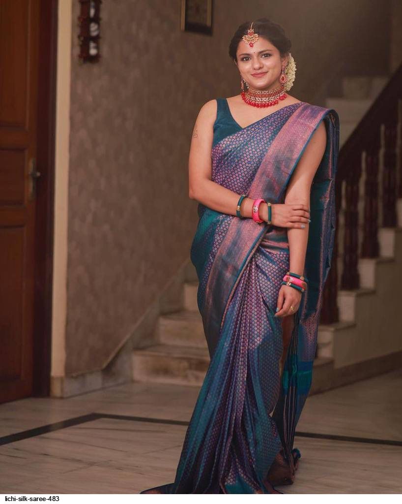 LICHI SILK SAREE 483