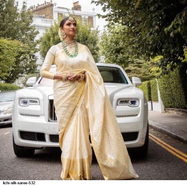 LICHI SILK SAREE 532